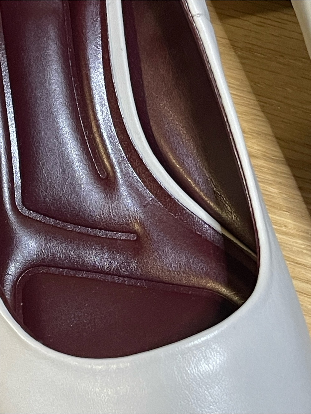 NWOT SARTO ‘by Franco Sarto Sz 9.5M/ Leather Upper -Kitten Heel - Deep Cushion